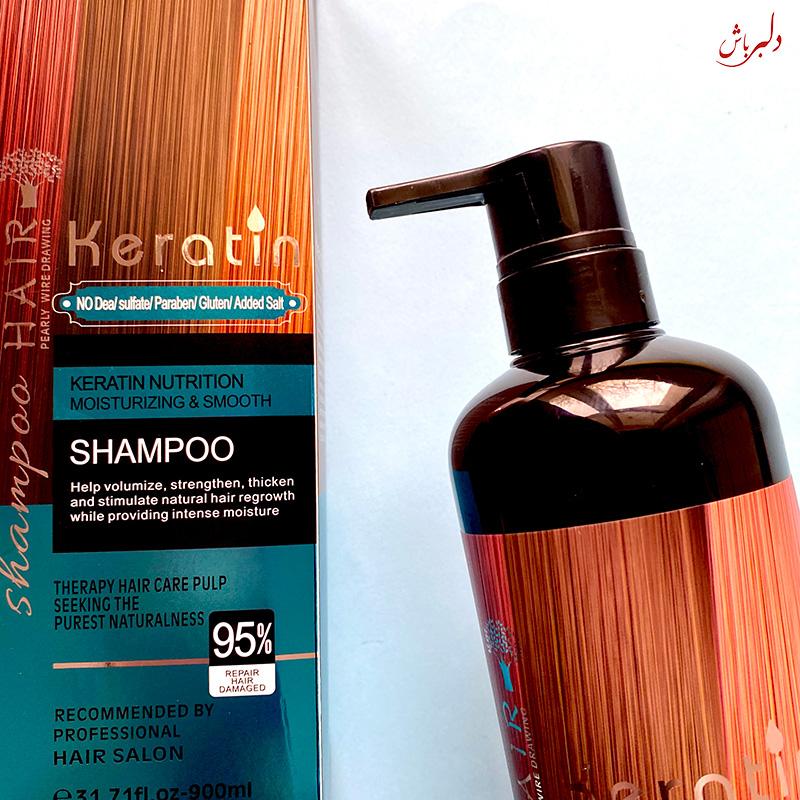 شامپو مو‌ کراتینه