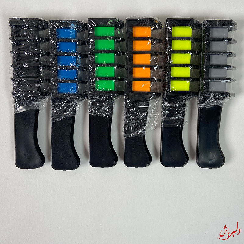 گچ مو رنگارنگ
