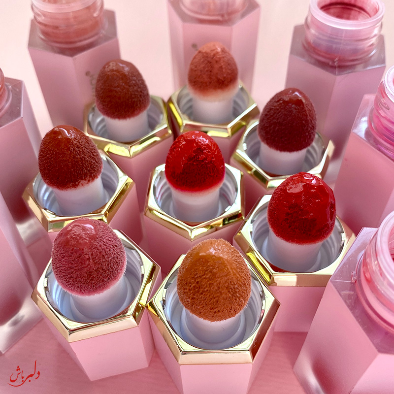 رژگونه مایع پددار