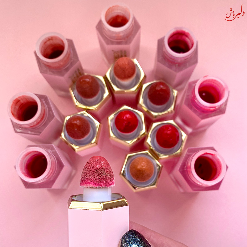 رژگونه مایع پددار