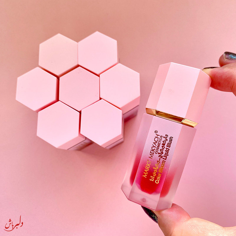 رژگونه مایع پددار