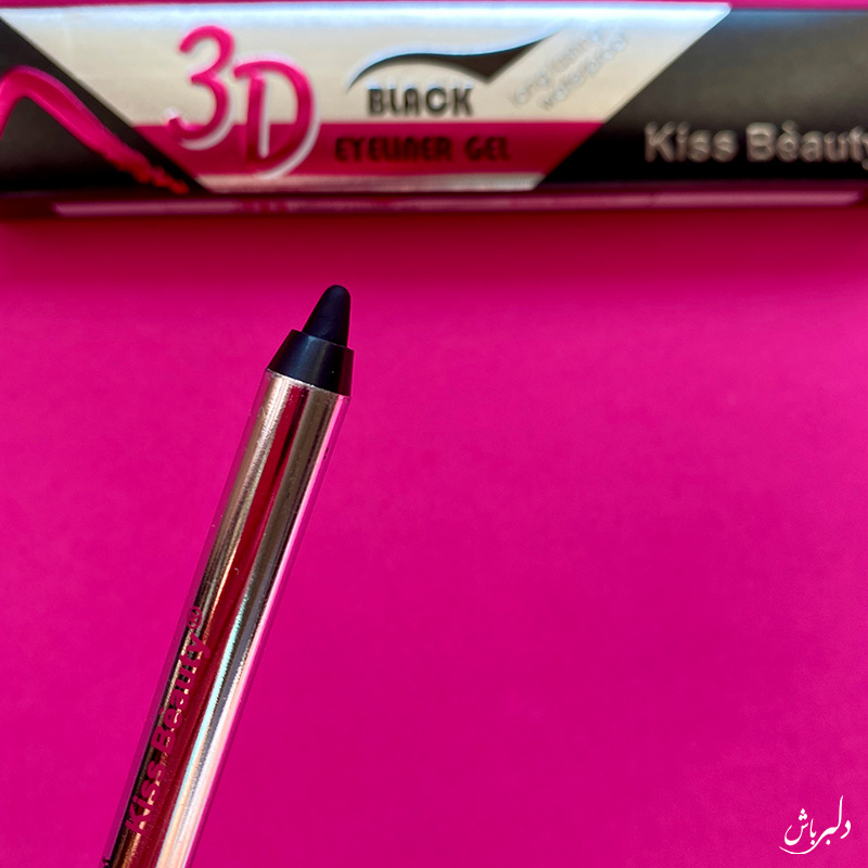 مداد چشم ضد آب kiss beauty (حراج)