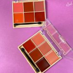 پالت ۶ عددی رژلب و گونه (حراج)