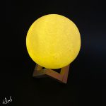 چراغ خواب طرح ماه باتری خور