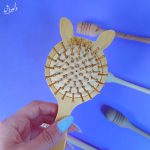 برس چوبی خرگوشی