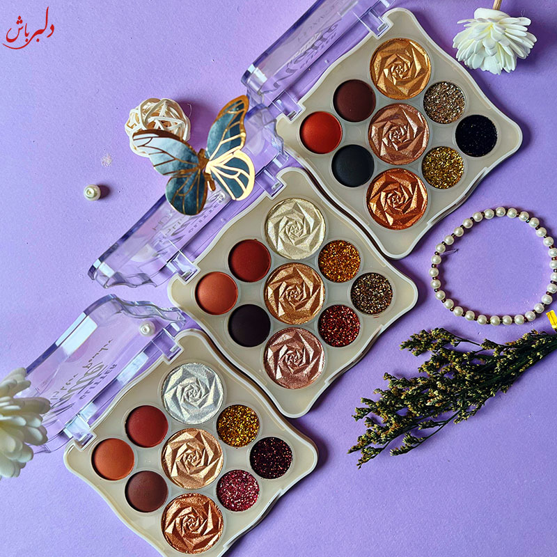 هایلایتر و سایه ۹ رنگ Matte