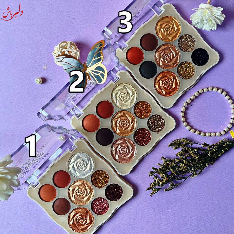هایلایتر و سایه ۹ رنگ Matte