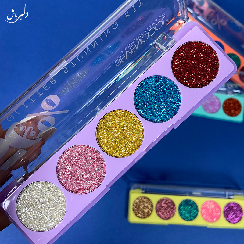 سایه گلیتر ۵ رنگ