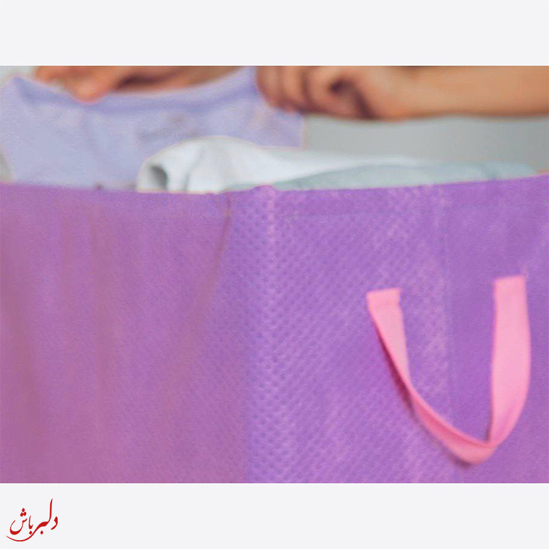 باکس لباس استنددار طوسی