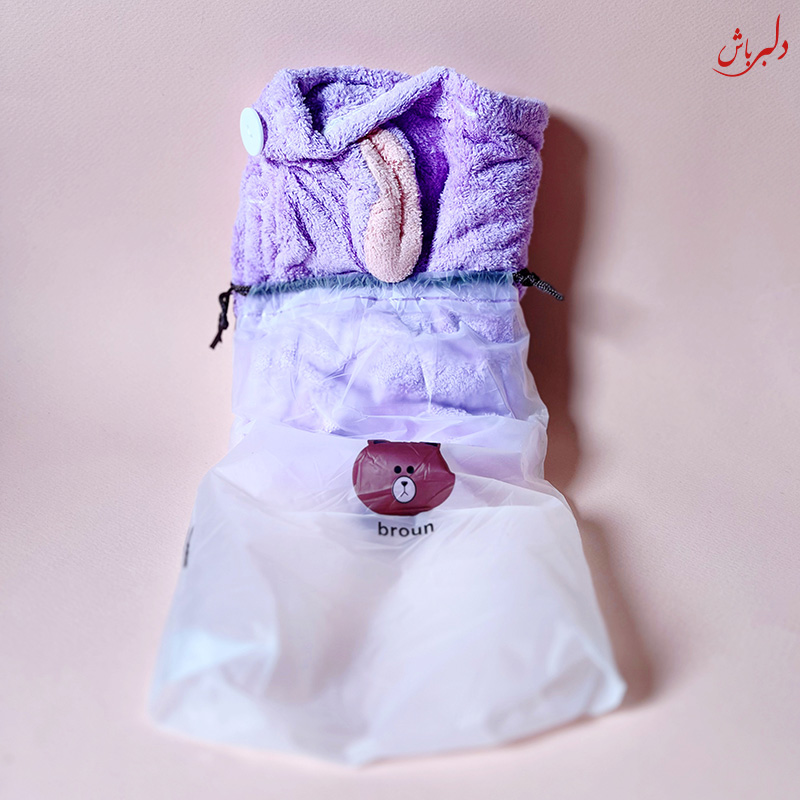 کلاه حمام عروسکی