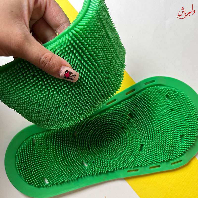 دمپایی شوینده سیلیکونی