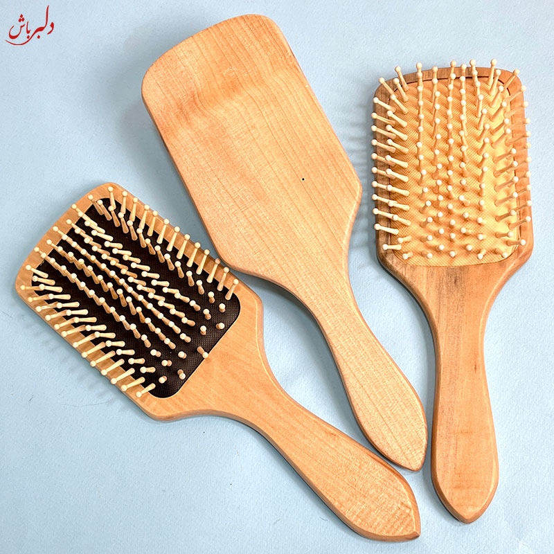 برس بزرگ چوبی