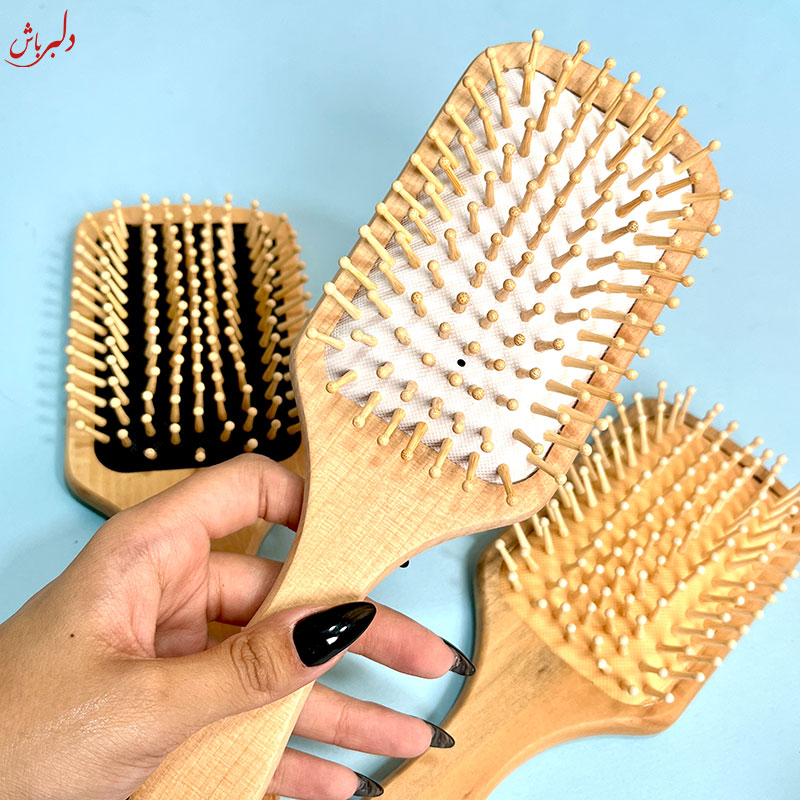 برس بزرگ چوبی