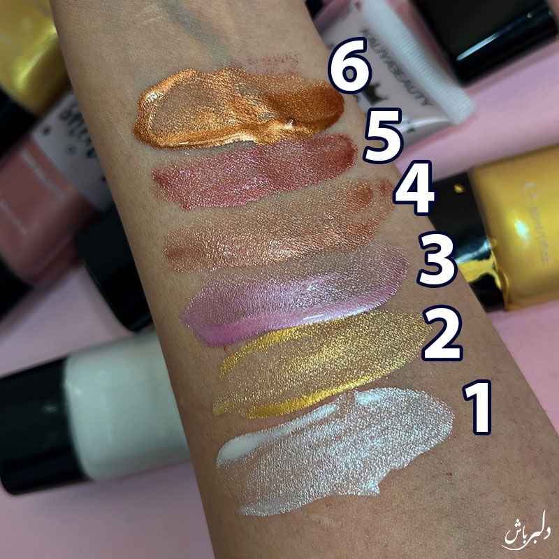 هایلایتر تیوپی kaliyabeauty