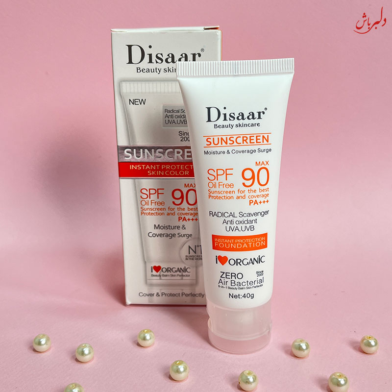 کرم ضدآفتاب بی رنگ Disaar