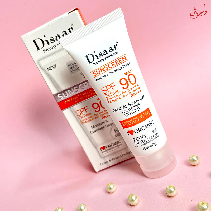 کرم ضدآفتاب بی رنگ Disaar