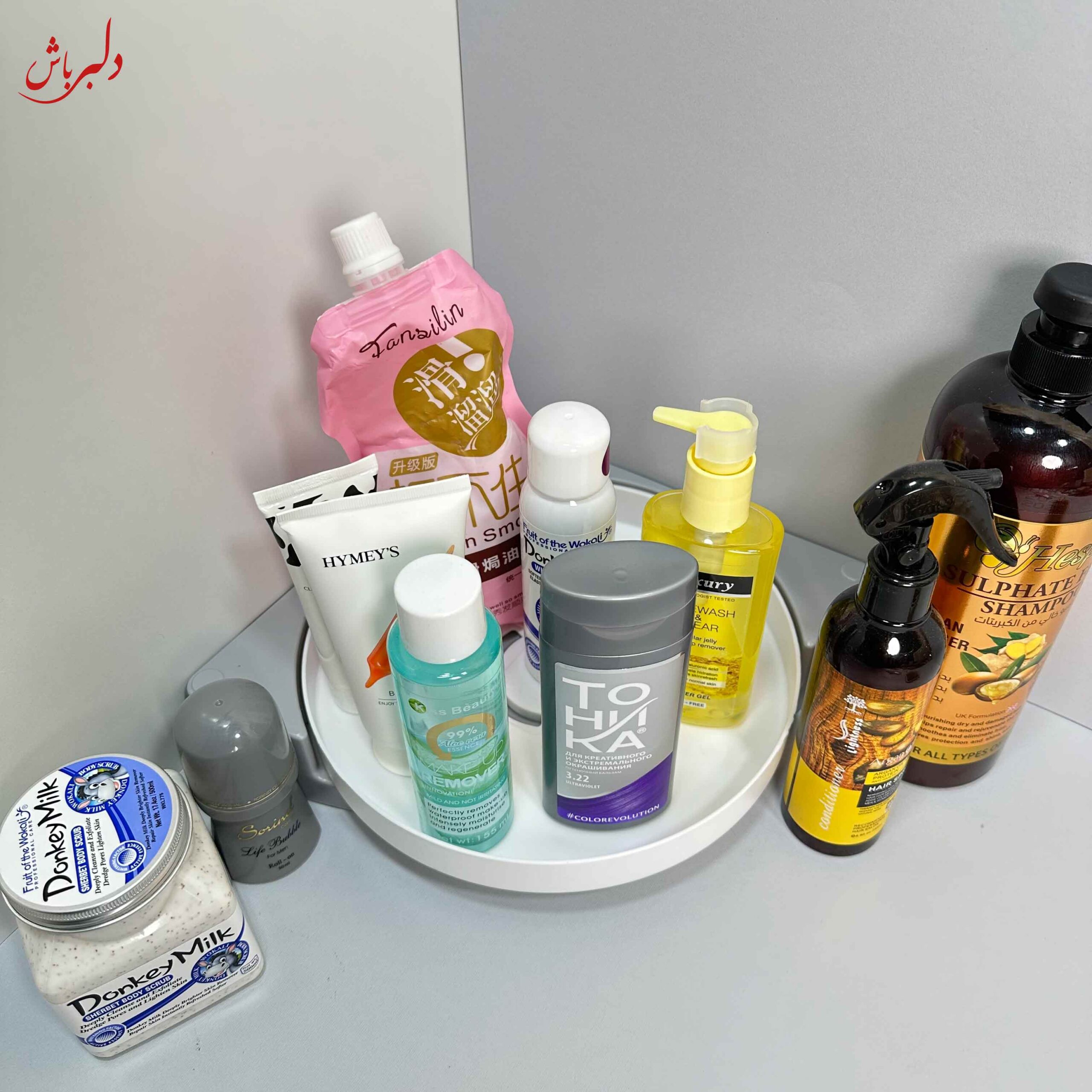 اسپین شلف ۳۶۰ درجه حمام