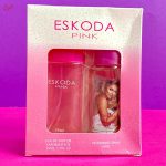ست مام رول و عطر eskoda pink