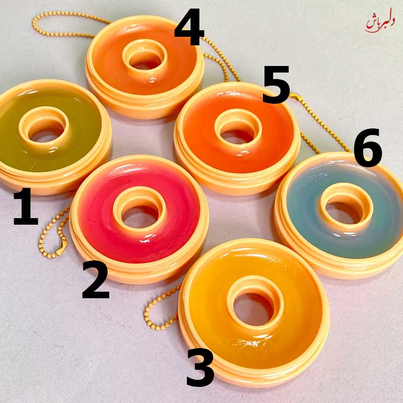 بالم لب دوناتی رنگی