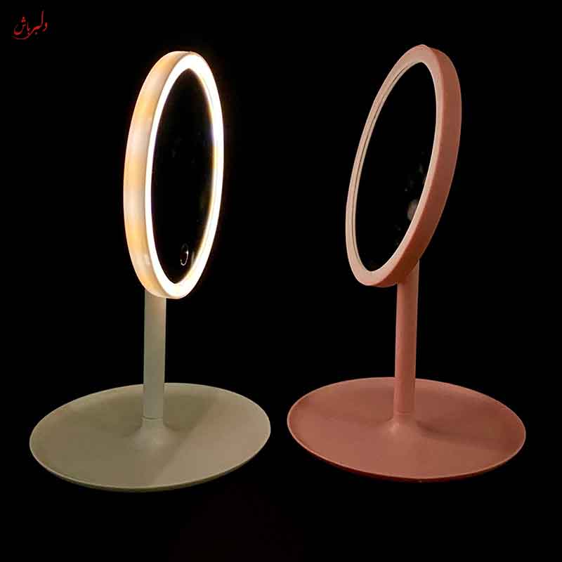 آینه و جاجواهری رینگ لایت دار