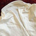 تاپ سفيد ساتن فرانسوي اورجينال