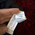 تاپ مشکی اورجینا جلو موجدار